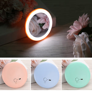 HD Makeup Mirror With LED Light